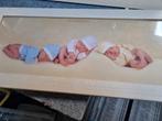 Anne Geddes schilderijtjes 4x, Ophalen, Minder dan 50 cm, Zo goed als nieuw, Schilderij