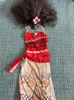 Vaiana Jurk + Pruik - Maat 122/128 (7-8 jaar), Kinderen en Baby's, Carnavalskleding en Verkleedspullen, Ophalen, Zo goed als nieuw