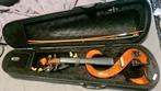 Elektrische viool Stagg 4/4 inclusief koffer en meer, Muziek en Instrumenten, Elektrisch, Viool, Ophalen of Verzenden, Zo goed als nieuw