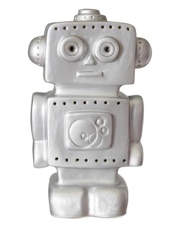 Kinderlamp Figuurlamp Robot Zilver Heico beschikbaar voor biedingen