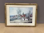 schilderij henry alken snr - Full cry - vossenjacht, Antiek en Kunst, Kunst | Litho's en Zeefdrukken, Ophalen of Verzenden