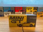 Mini Gt 406 Bentley Mulliner Bacalar Yellow Flame, Ophalen of Verzenden, Zo goed als nieuw, Auto