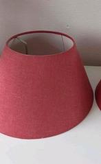 Licht ossenbloed rood lampenkapje, Huis en Inrichting, Rond, Ophalen of Verzenden, Zo goed als nieuw, Minder dan 25 cm