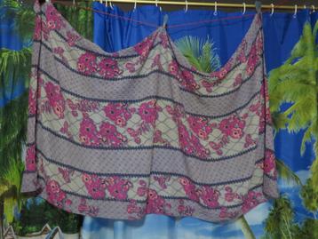 crincle sjaal roze lila blauw 86x172 cm Unmade copenhagen
