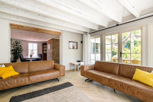 Lederland lerenbank, Huis en Inrichting, Banken | Bankstellen, Gebruikt, Rechte bank, Driepersoons, 200 tot 250 cm, 75 tot 100 cm
