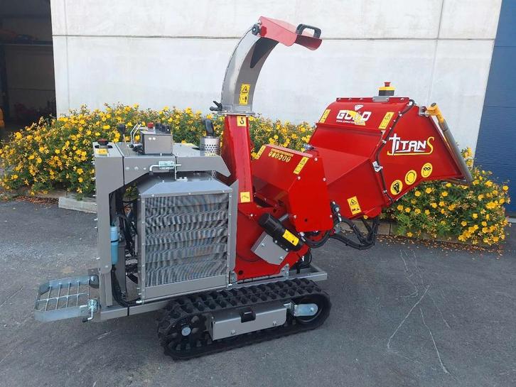 GL&D SUPER TITAN Versnipperaar Diesel, Tuin en Terras, Hakselaars, Nieuw, Ophalen of Verzenden