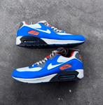 Nike Air Max 90 sneakers mt 45 Blue/White/Orange colorway, Kleding | Heren, Schoenen, Ophalen of Verzenden, Gedragen, Blauw
