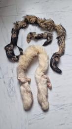 Bontjas vest en bontsjaals met pootjes, Ophalen of Verzenden