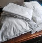 Witte Beddengoed Set dekbed  kussensloop  matrasbeschermer, Eenpersoons, Wit, Ophalen of Verzenden, Deken of Dekbed