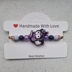 Kuromi Armband met Bedel - Nieuw!, Overige merken, Overige materialen, Nieuw, Ophalen of Verzenden