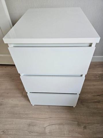Ladekastje Naia Leen Bakker 3 lades - hoogglans wit NIEUW! beschikbaar voor biedingen