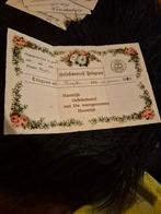 Oud telegram - Gelukwensch Huwelijk 1922, Verzamelen, Ophalen of Verzenden, Voor 1920, Gelopen, Overijssel