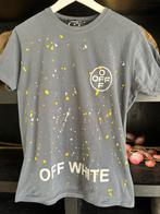 Grijs off white t shirt, Ophalen of Verzenden, Zo goed als nieuw, Grijs