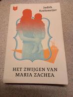 Judith Koelemeijer - Het zwijgen van Maria Zachea, Ophalen of Verzenden, Nieuw