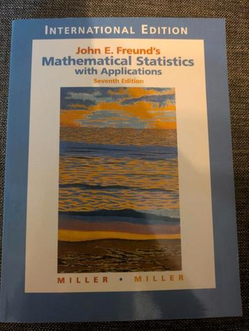 John E. Freund's Mathematical Statistics beschikbaar voor biedingen