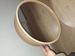 Spiegel met opbergruimte, Huis en Inrichting, Ophalen, Minder dan 50 cm, Rond, Zo goed als nieuw