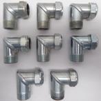 Anbo kniekoppeling 22 mm klem x 1" bu.dr.con.verzinkt, Ophalen of Verzenden, Nieuw