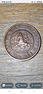 1/2 Cent 1883 Willem 3 - Zeldzaam!, Ophalen of Verzenden