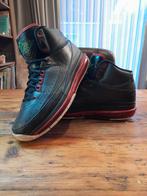 Air Jordan 2.0 'Black-Varsity Red-Classic Green' Mt 42,5, Gedragen, Jordan, Ophalen of Verzenden, Sneakers of Gympen