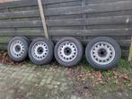Stalen velgen met winterbanden voor oa fiat scudo 215/60 R16, Ophalen, 16 inch, Banden en Velgen, Winterbanden