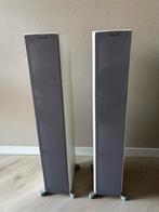 2 Dynaudio Excite 32 speakerboxen wit, Gebruikt, 120 watt of meer, Front, Rear of Stereo speakers, Ophalen