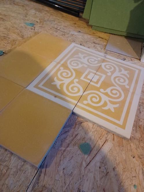 Diverse Catstelo tegels 20x20x2 handgemaakt, Doe-het-zelf en Verbouw, Tegels, Zo goed als nieuw, Vloertegels, Keramiek, 20 tot 40 cm