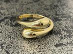 14 karaats gouden Bottega design ring maat 18, Sieraden, Tassen en Uiterlijk, Ringen, Nieuw, Goud, Goud, 17 tot 18