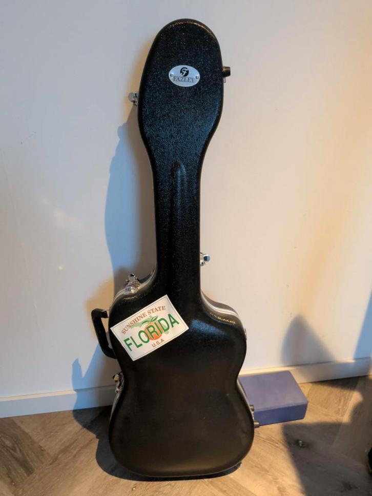 Harde gitaar case Fazley, Muziek en Instrumenten, Behuizingen en Koffers, Gebruikt, Akoestische gitaar, Ophalen of Verzenden