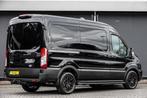 Ford Transit L2H2 | 165Pk A8 Aut. | Raptor Edition | 2x Schu, 12 maanden, Stof, Zwart, 4 cilinders