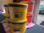 Spachtelputz 1mm kleur singing sand met voorstrijk op kleur, Doe-het-zelf en Verbouw, Verf, Beits en Lak, Minder dan 5 liter, Ophalen