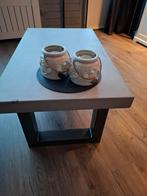 Industriële Betonnen Tafel + Eettafel (optioneel), Huis en Inrichting, Tafels | Salontafels, Ophalen, Gebruikt, 200 cm of meer