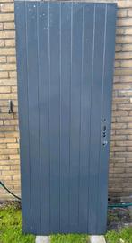 Buitendeur van hardhout - Voordeur / Achterdeur, Ophalen, 200 tot 215 cm, Hout, Buitendeur