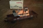 Marklin HO Lagebakwagon met bulldozer nr, 4424 met ovp, Hobby en Vrije tijd, Modeltreinen | H0, Wisselstroom, Wagon, Ophalen of Verzenden