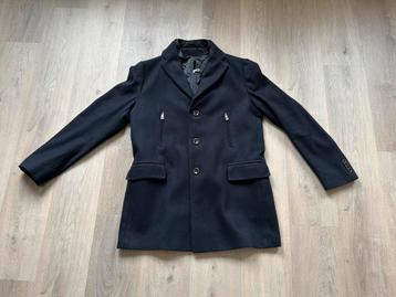 Winterjas mantel heren donkerblauw maat 54 Tailor & Son beschikbaar voor biedingen