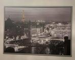 Ikea Vilshult canvas Parijs Foto - Eiffeltoren bij Nacht, Huis en Inrichting, Ophalen, Oorspronkelijke maker, 125 cm of meer, Zo goed als nieuw
