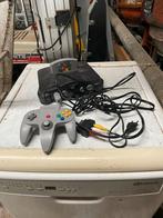 Nintendo 64 met Super Mario 64, Spelcomputers en Games, Ophalen of Verzenden, Gebruikt, Met 1 controller, Met games