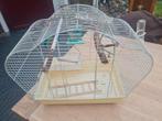 Vogelkooi, Dieren en Toebehoren, Vogels | Hokken en Kooien, Ophalen, Gebruikt, Metaal, Vogelkooi