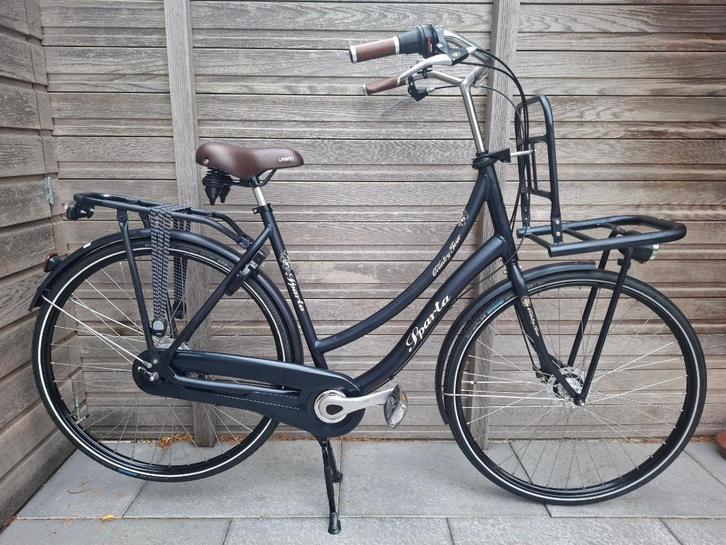 Prachtige omafiets / transportfiets in topconditie, Fietsen en Brommers, Fietsen | Dames | Damesfietsen, Zo goed als nieuw, Sparta