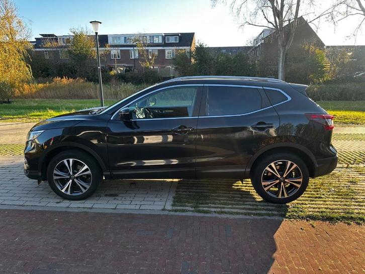 Nissan Qashqai 1.2 Dig-t 85KW 2WD CVT 2018 Zwart, Auto's, Nissan, Particulier, Qashqai, Achteruitrijcamera, Airbags, Airconditioning
