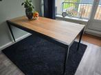 Retro Jaren 60/70 Tafel - Massief Hout, Huis en Inrichting, Tafels | Eettafels, Ophalen