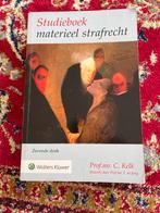 Studieboek Materieel Strafrecht - Kelk, Ophalen of Verzenden, Gamma, Gelezen, WO