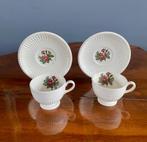 Wedgwood "Moss rose" grote theekopjes, 9 cm, Ophalen of Verzenden