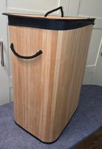 Bamboe Wasmand met Deksel - 39x29x57cm, Ophalen, Nieuw, Overige typen