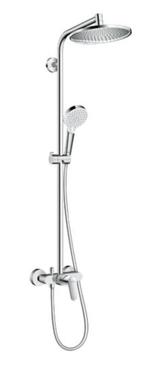 Hansgrohe Crometta S240 regendoucheset met ééngripskraan, Douche, Ophalen of Verzenden, Zo goed als nieuw, Chroom