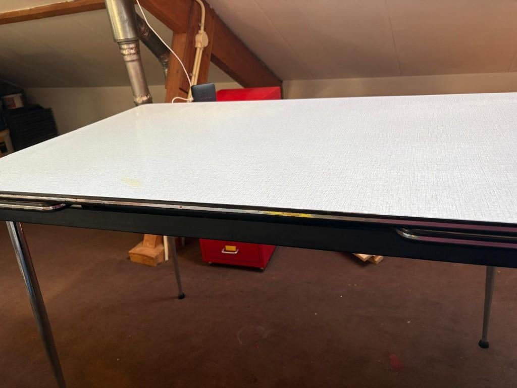 Retro keukentafel uitklapbaar, Ophalen, Huis en Inrichting