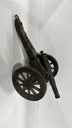 Antiek miniatuur kanon, werkend, Ophalen of Verzenden