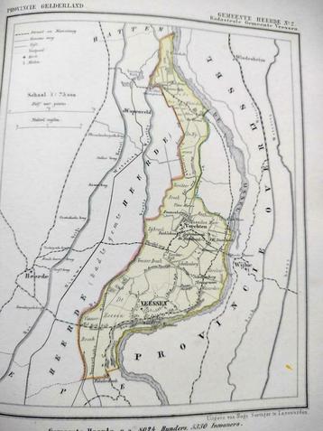 095/ Heerde no 2 /Veessen/ Vorchten Litho 1867 Kuyper GLD beschikbaar voor biedingen