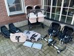 bugaboo donkey 5 (maart 2025) desert taupe twin compleet, Ophalen, Bugaboo, Zo goed als nieuw, Verstelbare duwstang