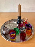 Kaarsenplateau  (all inclusive), Ophalen of Verzenden, Zo goed als nieuw, Metaal