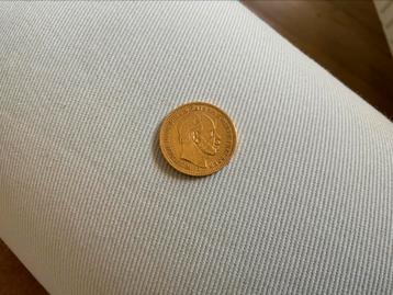 Gouden 20 mark munt Wilhelm Deutscher Kaiser koning Pruissen beschikbaar voor biedingen